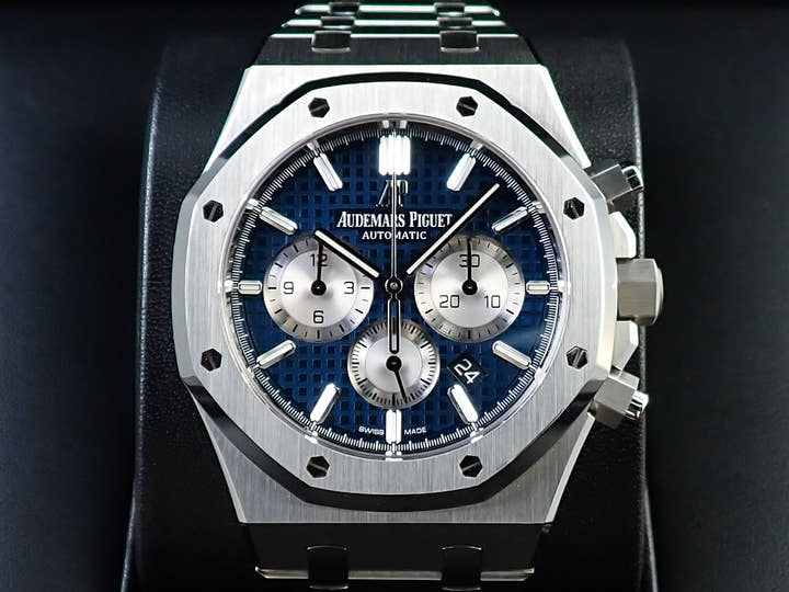 オーデマピゲ ロイヤルオーク クロノグラフ Ref.26331ST.OO.1220ST.01 ステンレススチール ブルー文字盤