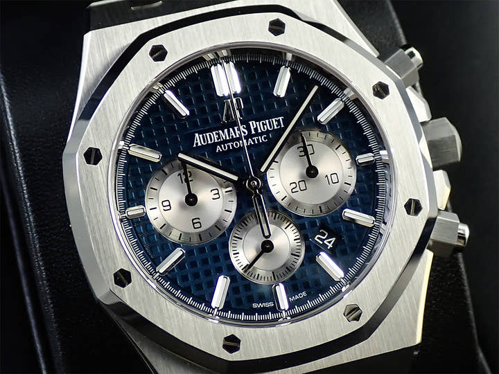 オーデマピゲ ロイヤルオーク クロノグラフ Ref.26331ST.OO.1220ST.01 ステンレススチール ブルー文字盤