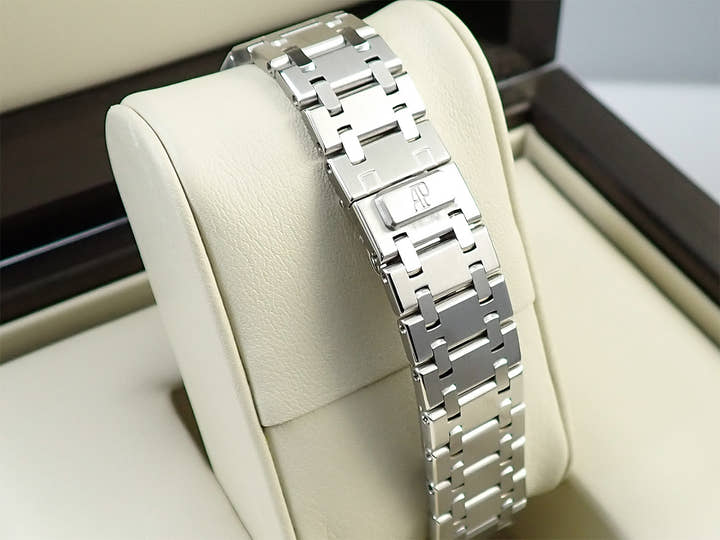 オーデマピゲ ロイヤルオーク デイデイト ムーンフェイズ Ref.25594ST.OO.0789ST.03 ステンレススチール ブルー文字盤