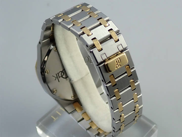 オーデマピゲ ロイヤルオーク デュアルタイム Ref.25730SA.O.0789SA.01 ステンレススチール/イエローゴールド グレー文字盤