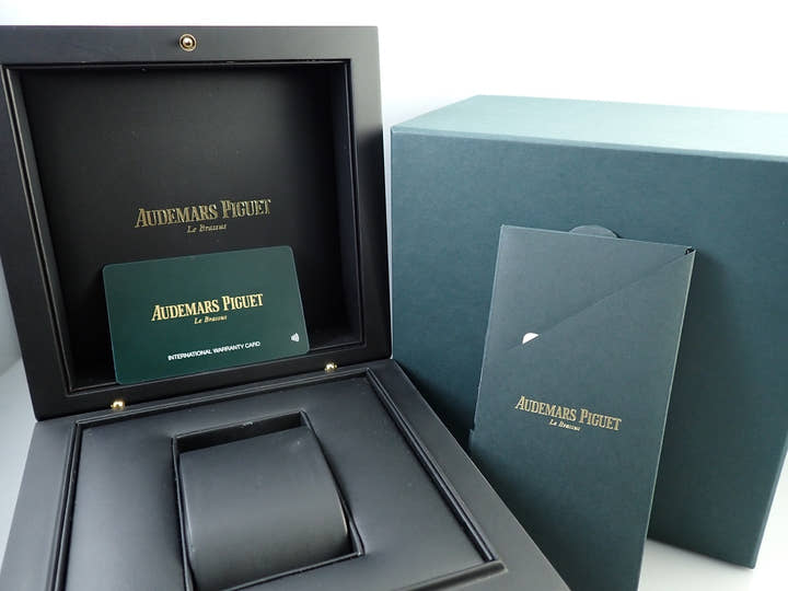 オーデマピゲ ロイヤルオーク Ref.15503BC.OO.1220BC.01 ホワイトゴールド ブルー文字盤