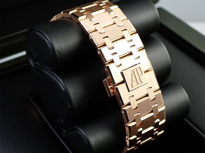 オーデマピゲ ロイヤルオーク クロノグラフ 50周年記念 Ref.26240OR.OO.1320OR.03 ピンクゴールド シルバー文字盤