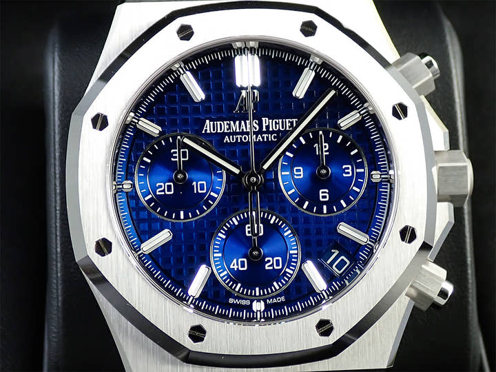 オーデマピゲ ロイヤルオーク クロノグラフ Ref.26239BC.OO.1220BC.01 ホワイトゴールド ブルー文字盤