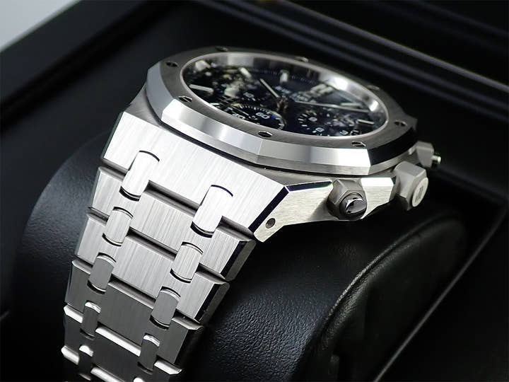 オーデマピゲ ロイヤルオーク クロノグラフ Ref.26239BC.OO.1220BC.01 ホワイトゴールド ブルー文字盤