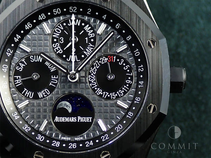 オーデマピゲ ロイヤルオーク パーペチュアルカレンダー Ref.26579CE.OO.1225CE.01 セラミック スレートグレー文字盤