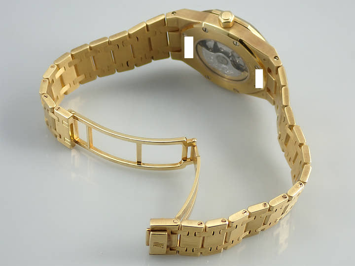 オーデマピゲ ロイヤルオーク Ref.15050BA/O/0789BA/01 イエローゴールド シャンパン文字盤