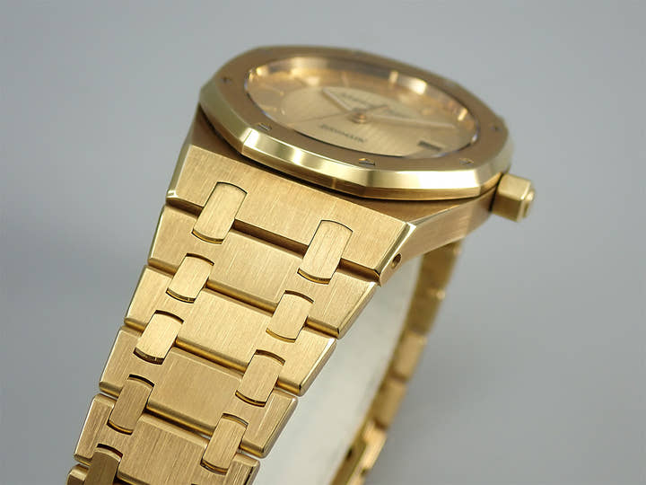 オーデマピゲ ロイヤルオーク Ref.15050BA/O/0789BA/01 イエローゴールド シャンパン文字盤