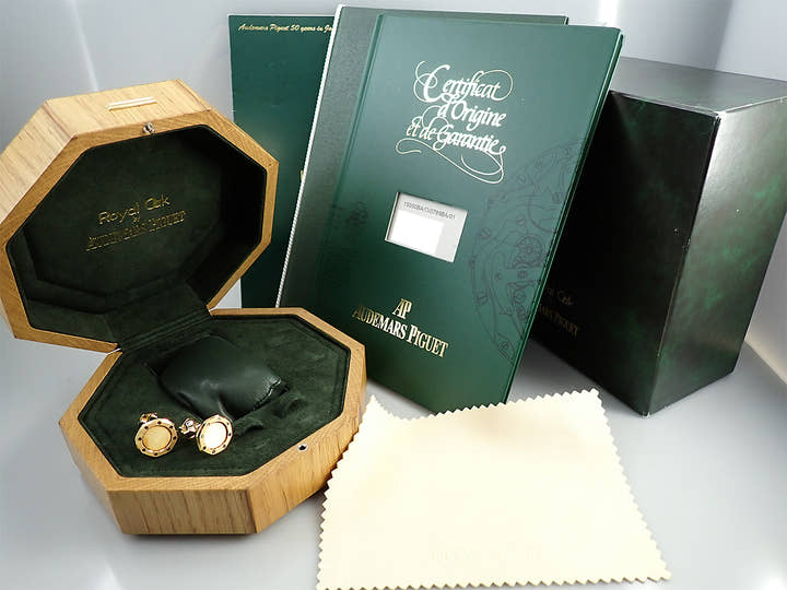 オーデマピゲ ロイヤルオーク Ref.15050BA/O/0789BA/01 イエローゴールド シャンパン文字盤