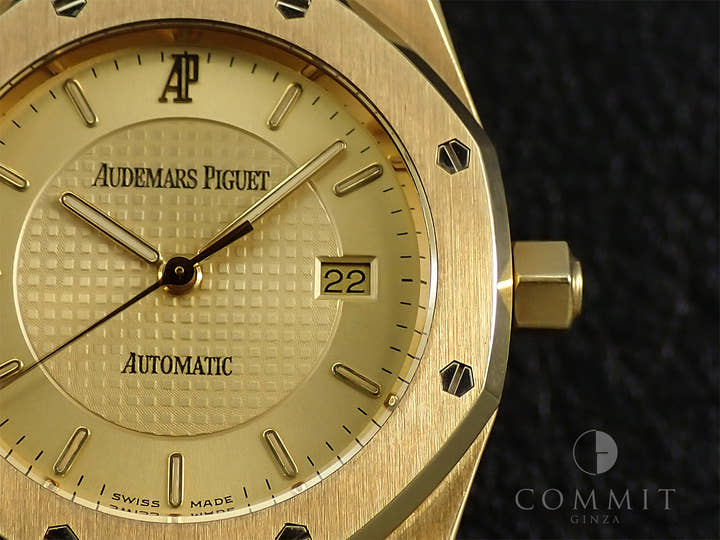 オーデマピゲ ロイヤルオーク Ref.15050BA/O/0789BA/01 イエローゴールド シャンパン文字盤