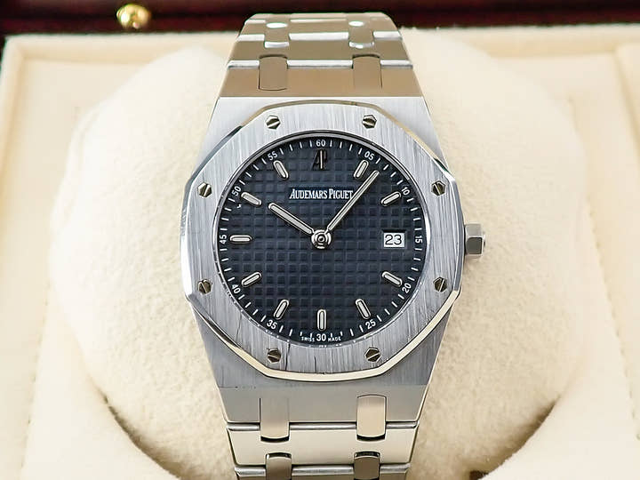 オーデマピゲ ロイヤルオーク クォーツ Ref.56175ST/O/0789ST/07 ステンレススチール ブラックグレー文字盤