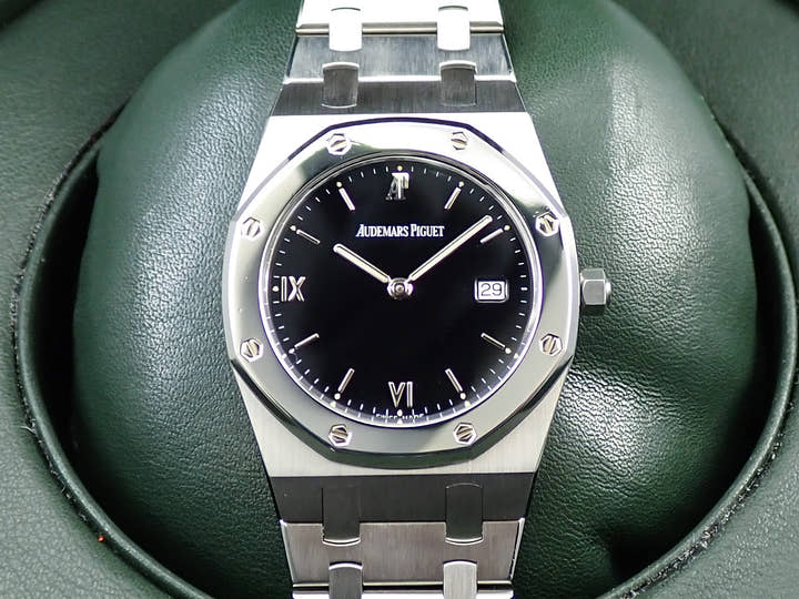 オーデマピゲ ロイヤルオーク クォーツ Ref.56175SP/O/0789ST/01 ステンレススチール/プラチナ ブラック文字盤