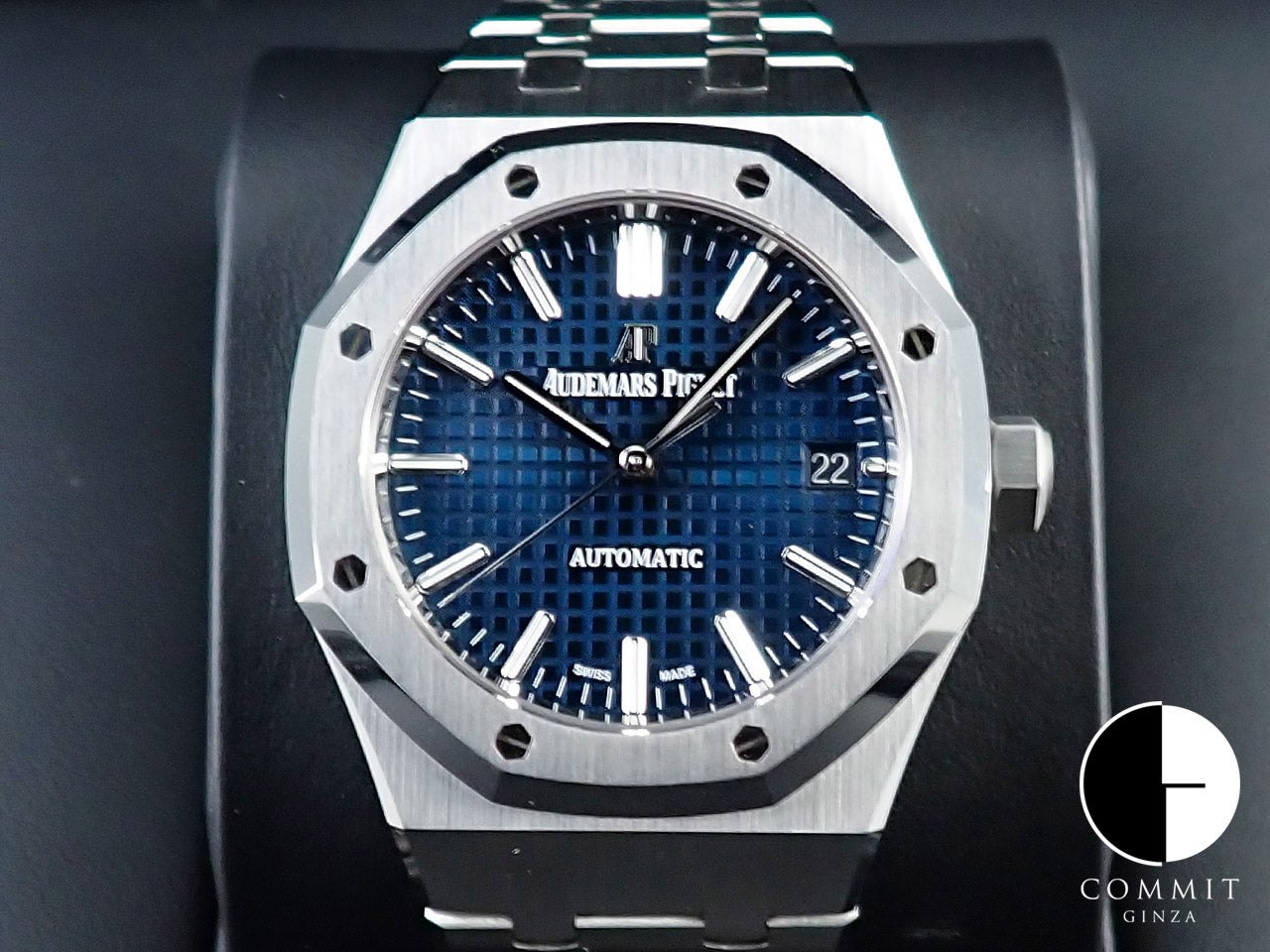 白銀出品 オーデマピゲ ロイヤルオーク 白文字盤 oh済 15450ST 37mm
