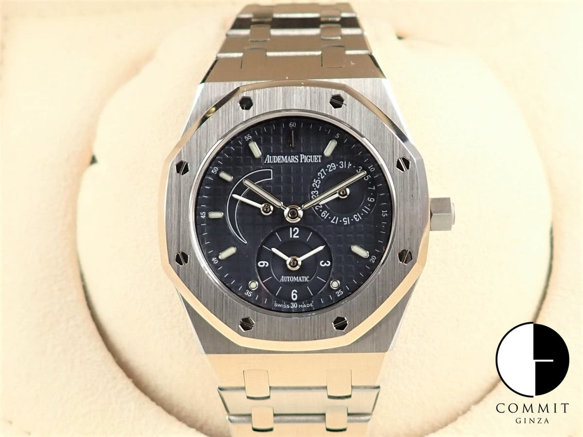 オーデマピゲ ロイヤルオーク デュアルタイム Ref.25730ST.OO.0789ST.07 ステンレススチール ブルー文字盤