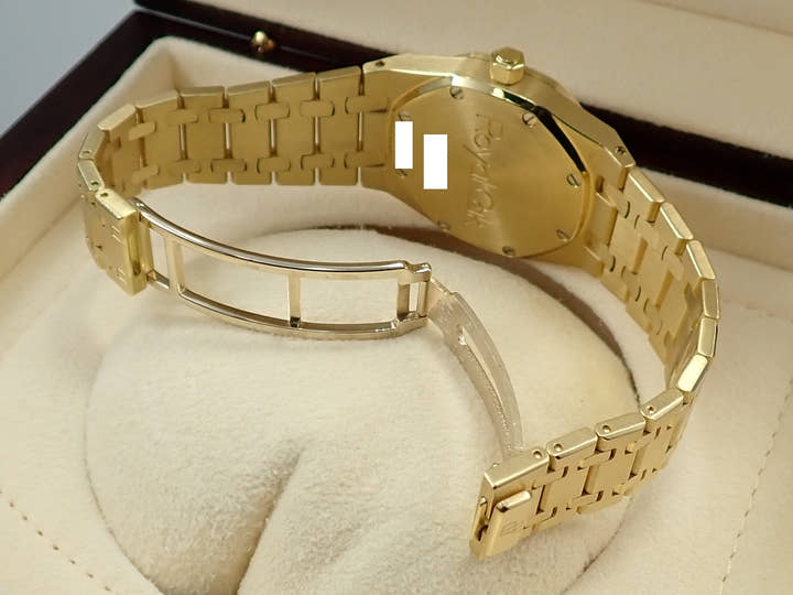 オーデマピゲ ロイヤルオーク Ref.15000BA.OO.0789BA.08 イエローゴールド シルバー文字盤