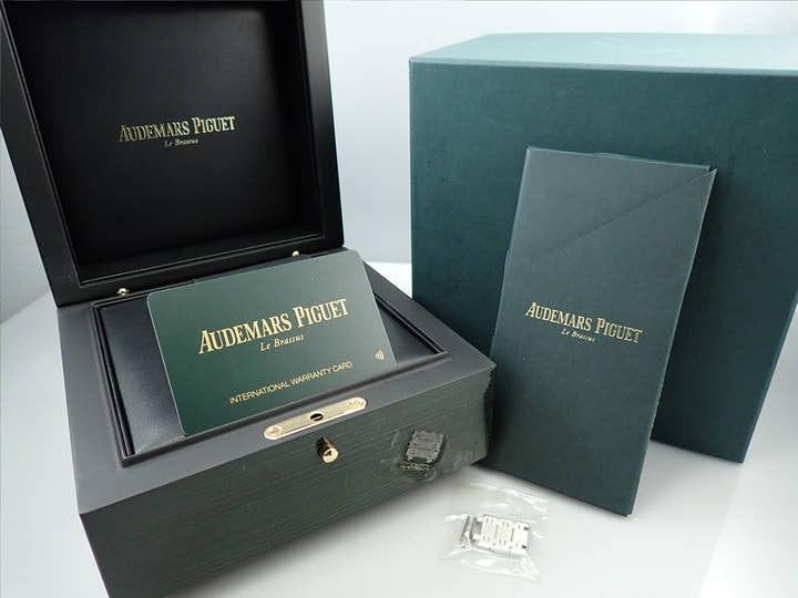 オーデマピゲ ロイヤルオーク ジャンボ エクストラ シン Ref.15202BC.OO.1240BC.01 ホワイトゴールド ピンクゴールド文字盤