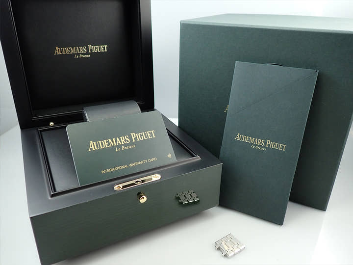 オーデマピゲ ロイヤルオーク ダブル バランスホイール オープンワーク Ref.15407ST.OO.1220ST.01 ステンレススチール スケルトン文字盤