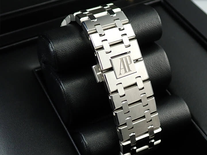 オーデマピゲ ロイヤルオーク ダブル バランスホイール オープンワーク Ref.15407ST.OO.1220ST.01 ステンレススチール スケルトン文字盤