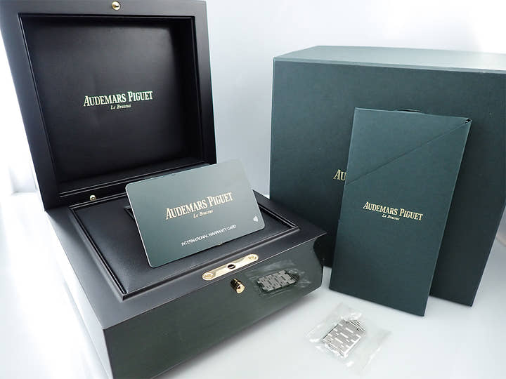 オーデマピゲ ロイヤルオーク Ref.15503BC.OO.1220BC.01 ホワイトゴールド ブルー文字盤