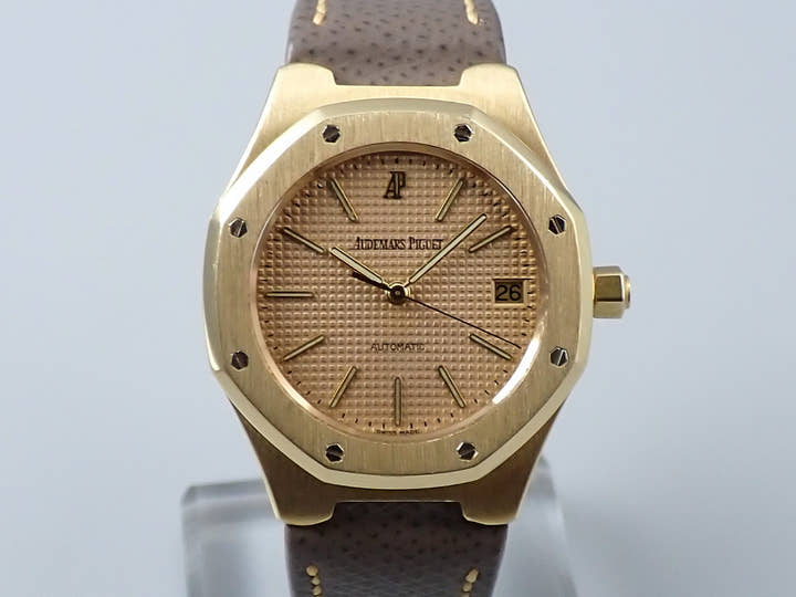 オーデマピゲ ロイヤルオーク Ref.14800BA イエローゴールド サーモン文字盤