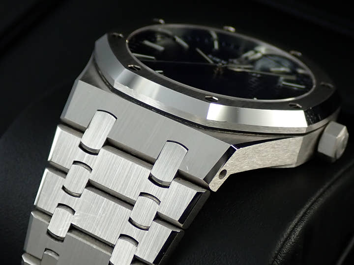 オーデマピゲ ロイヤルオーク Ref.15503BC.OO.1220BC.01 ホワイトゴールド ブルー文字盤