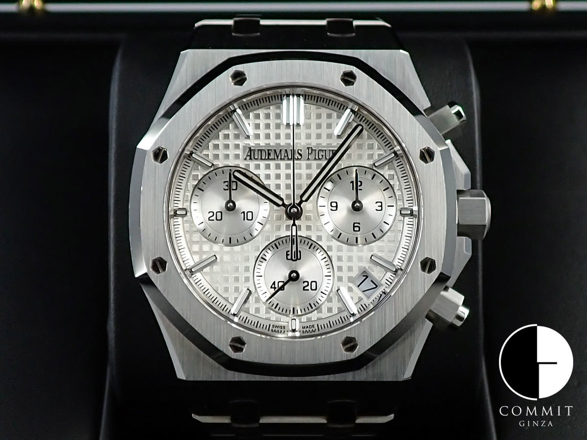 オーデマピゲ ロイヤルオーク クロノグラフ 50周年記念 Ref.26240ST.OO.1320ST.03 ステンレススチール シルバー文字盤