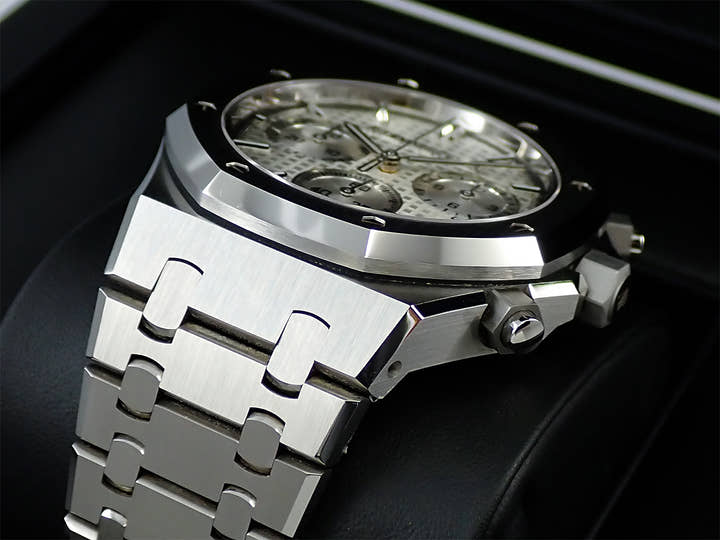 オーデマピゲ ロイヤルオーク クロノグラフ 50周年記念 Ref.26240ST.OO.1320ST.03 ステンレススチール シルバー文字盤