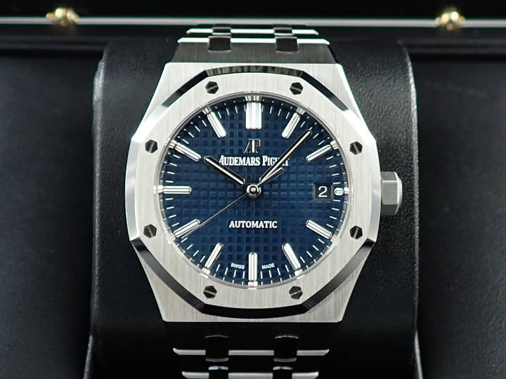 オーデマピゲ ロイヤルオーク Ref.15450ST.OO.1256ST.03 ステンレススチール ブルー文字盤