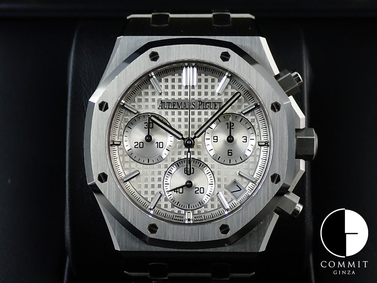 オーデマピゲ ロイヤルオーク クロノグラフ 50周年記念 Ref.26240ST.OO.1320ST.03 ステンレススチール シルバー文字盤