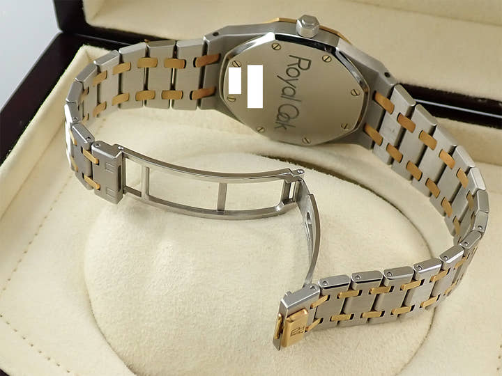 オーデマピゲ ロイヤルオーク Ref.14790SA.O.0789SA.04 ステンレススチール/イエローゴールド シャンパン文字盤