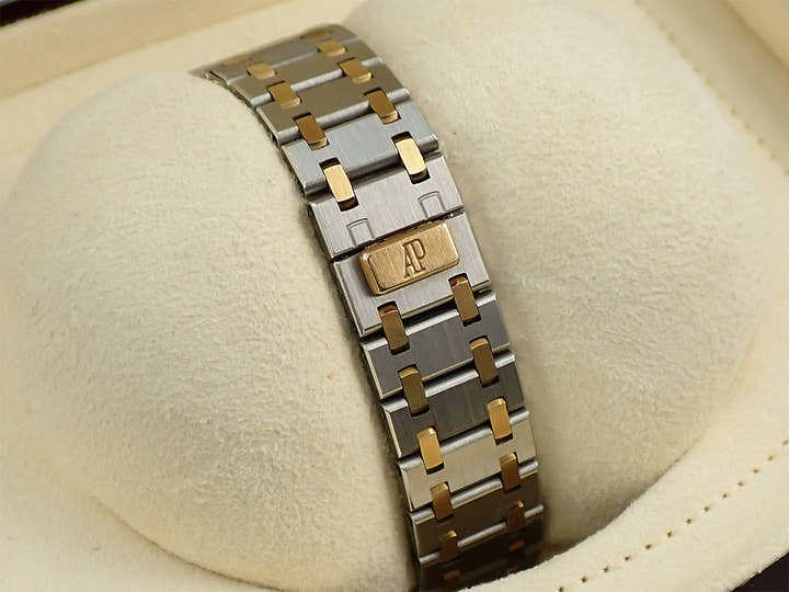 オーデマピゲ ロイヤルオーク Ref.14790SA.O.0789SA.04 ステンレススチール/イエローゴールド シャンパン文字盤