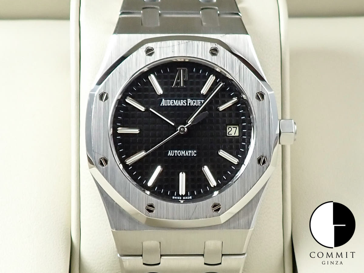 オーデマピゲ ロイヤルオーク Ref.15300ST.OO.1220ST.03 ステンレススチール ブラック文字盤