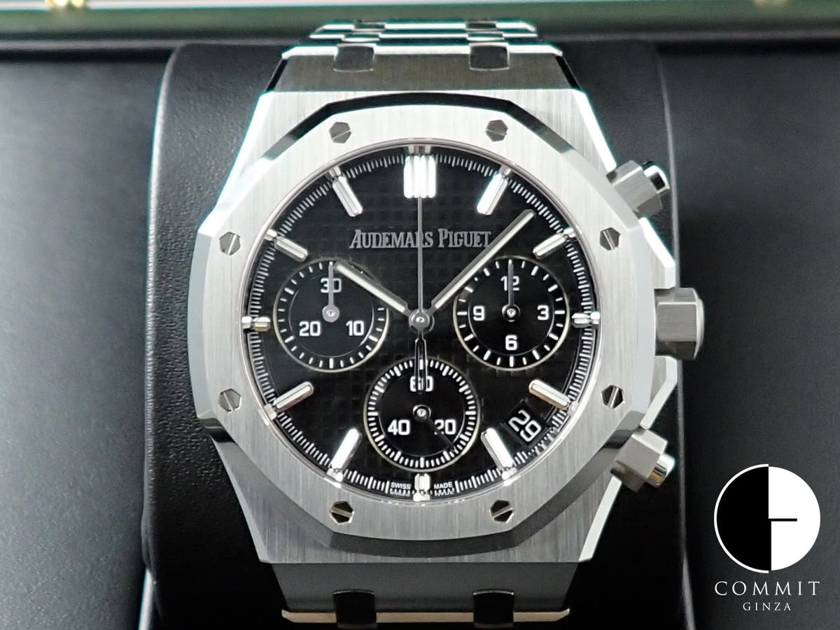 オーデマピゲ ロイヤルオーク クロノグラフ Ref.26240ST.OO.1320ST.06 ステンレススチール ブラック文字盤