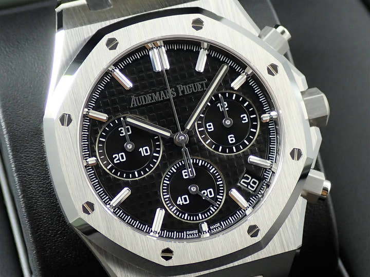 オーデマピゲ ロイヤルオーク クロノグラフ Ref.26240ST.OO.1320ST.06 ステンレススチール ブラック文字盤