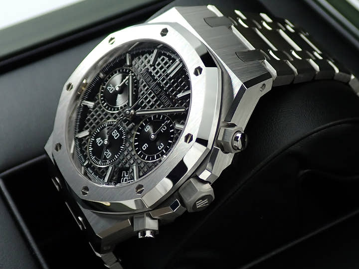 オーデマピゲ ロイヤルオーク クロノグラフ Ref.26240ST.OO.1320ST.06 ステンレススチール ブラック文字盤