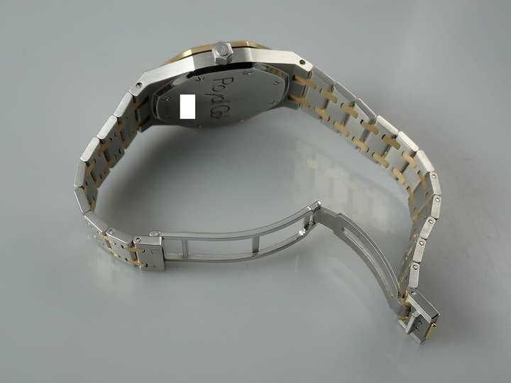 オーデマピゲ ロイヤルオーク Ref.14790SA/O/0789SA ステンレススチール/イエローゴールド グレー文字盤