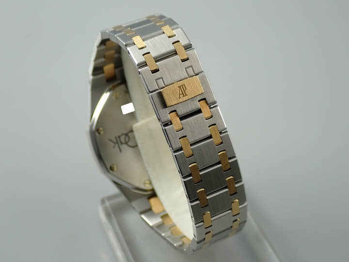 オーデマピゲ ロイヤルオーク Ref.14790SA/O/0789SA ステンレススチール/イエローゴールド グレー文字盤