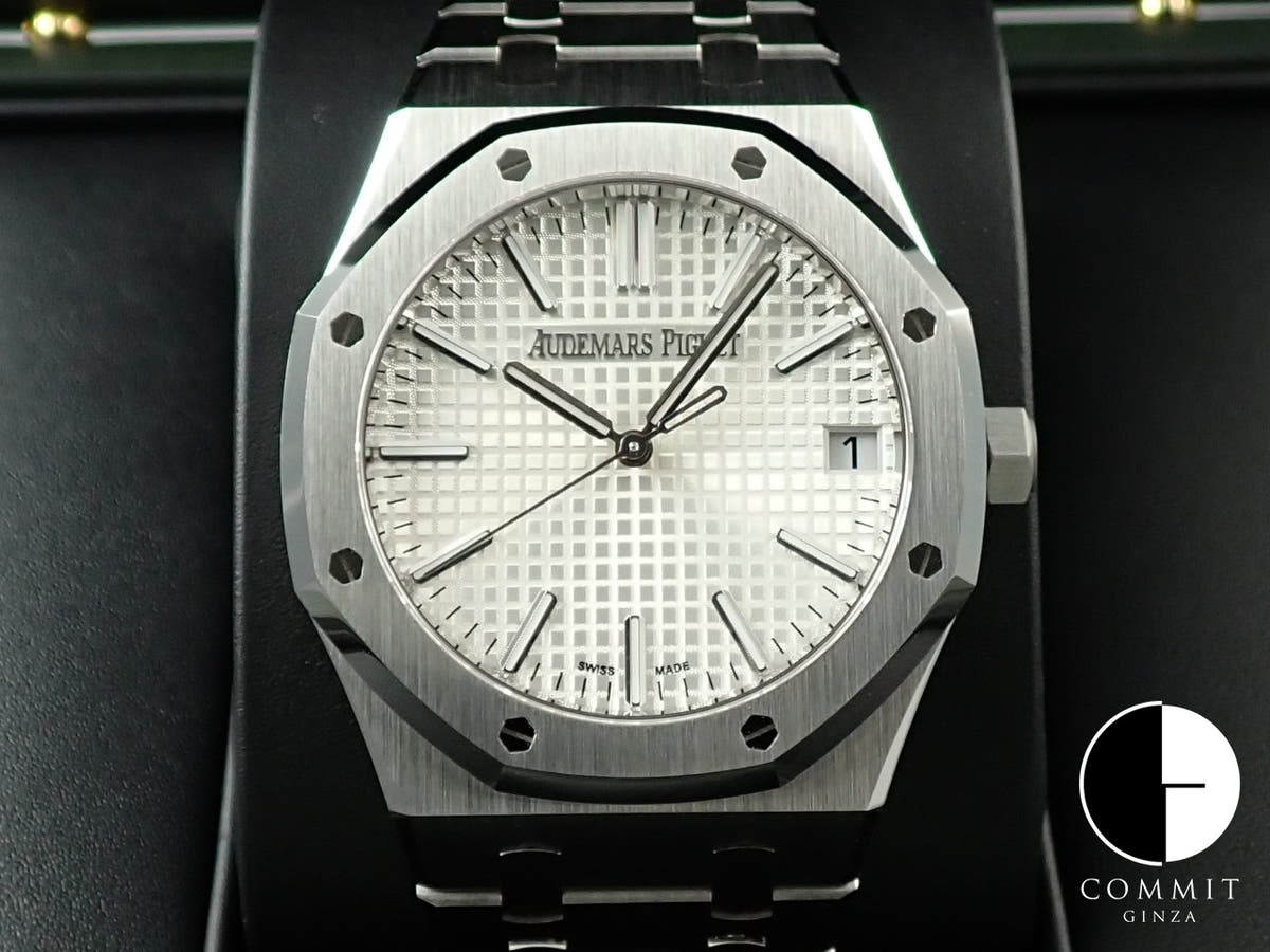 オーデマピゲ ロイヤルオーク Ref.15510ST.OO.1320ST.08 ステンレススチール シルバー文字盤