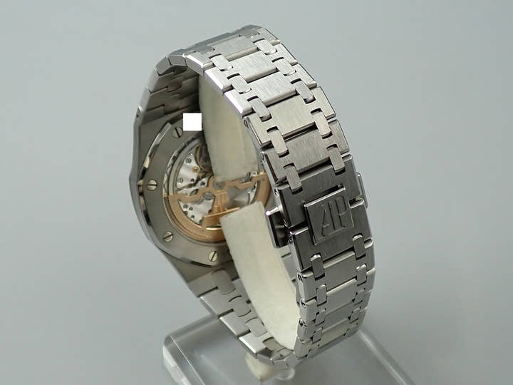 オーデマピゲ ロイヤルオーク エクストラ シン Ref.15202ST.OO.1240ST.01.A ステンレススチール ブルー文字盤