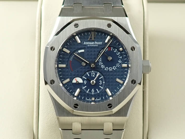 Audemars Piguet Royal Oak Dual Time Ref. 26120ST.OO.1220ST.02 Stainless Steel Blue Dial