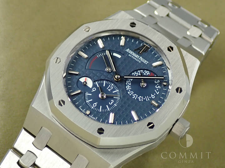 Audemars Piguet Royal Oak Dual Time Ref. 26120ST.OO.1220ST.02 Stainless Steel Blue Dial