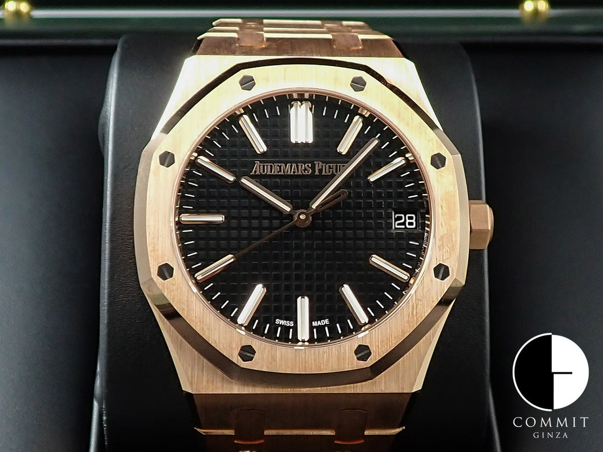 オーデマピゲ ロイヤルオーク Ref.15510OR.1320OR.02 ピンクゴールド ブラック文字盤