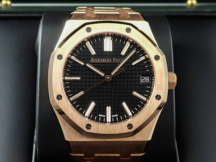 オーデマピゲ ロイヤルオーク Ref.15510OR.1320OR.02 ピンクゴールド ブラック文字盤