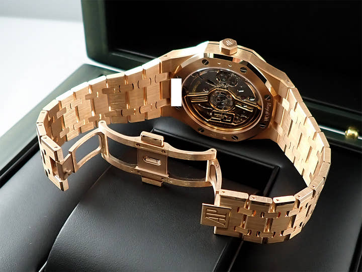 オーデマピゲ ロイヤルオーク Ref.15510OR.1320OR.02 ピンクゴールド ブラック文字盤