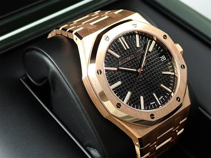 オーデマピゲ ロイヤルオーク Ref.15510OR.1320OR.02 ピンクゴールド ブラック文字盤