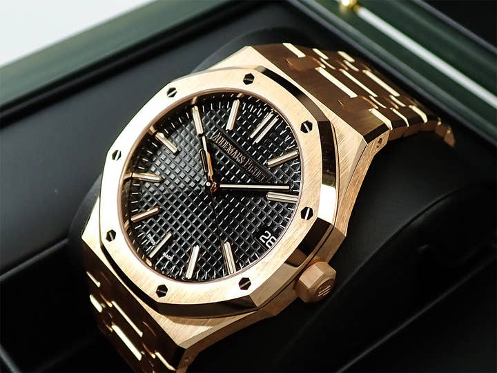 オーデマピゲ ロイヤルオーク Ref.15510OR.1320OR.02 ピンクゴールド ブラック文字盤