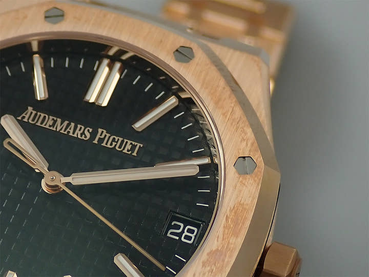 オーデマピゲ ロイヤルオーク Ref.15510OR.1320OR.02 ピンクゴールド ブラック文字盤