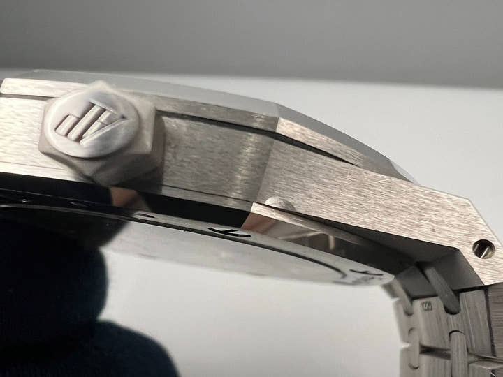 オーデマピゲ ロイヤルオーク Ref.15503BC.OO.1220BC.01 ホワイトゴールド ブルー文字盤