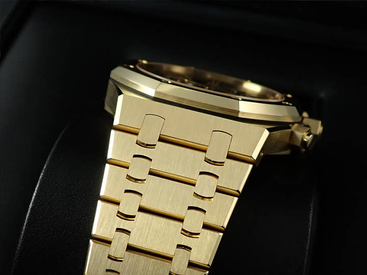 オーデマピゲ ロイヤルオーク クロノグラフ Ref.26320BA.OO.1220BA.02 イエローゴールド ブルー文字盤