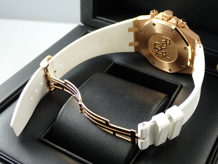 オーデマピゲ ロイヤルオーク クロノグラフ Ref.26331OR.OO.D315CR.01 ピンクゴールド ブルー文字盤