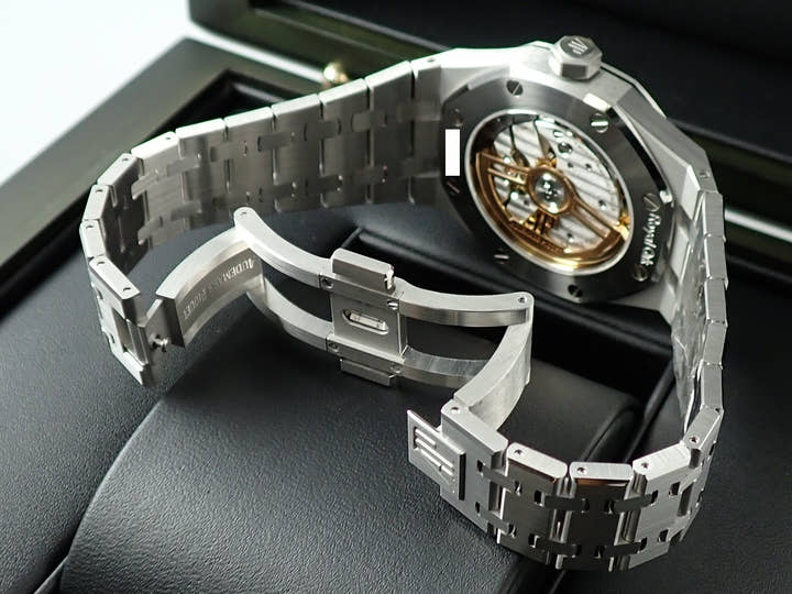 オーデマピゲ ロイヤルオーク Ref.15550ST.OO.1356ST.07 ステンレススチール グレー文字盤